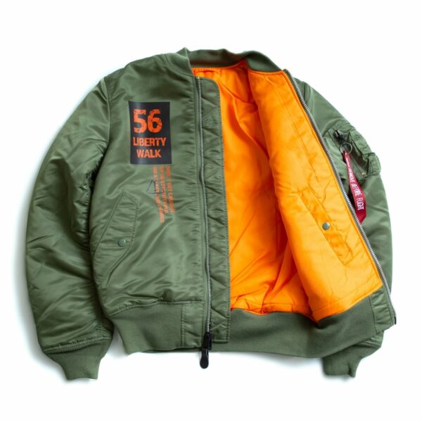 Only 98.00 usd for ALPHA INDUSTRIES×LBWK MA-1 Khaki Online at the Shop